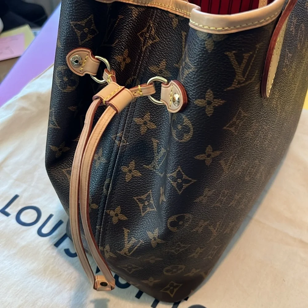 LOUIS VUITTON NEVERFULL TOTE M M - Picture 2 of 14